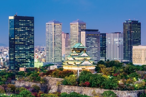 Osaka skyline