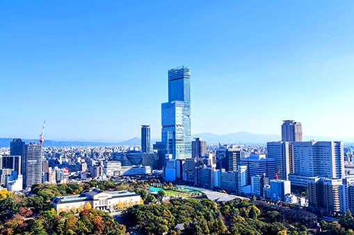 Osaka skyline