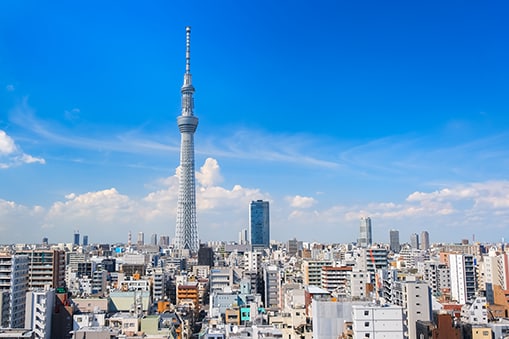 tokyo skyline