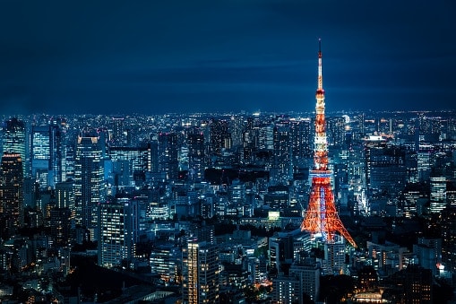 tokyo skyline