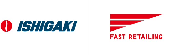 石垣、ファーストリテイリングロゴ
