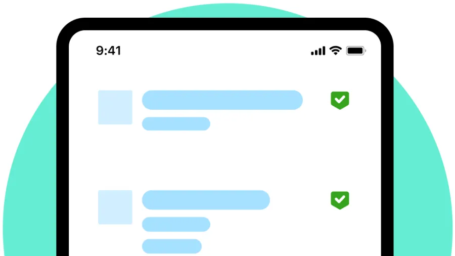 graphic of app