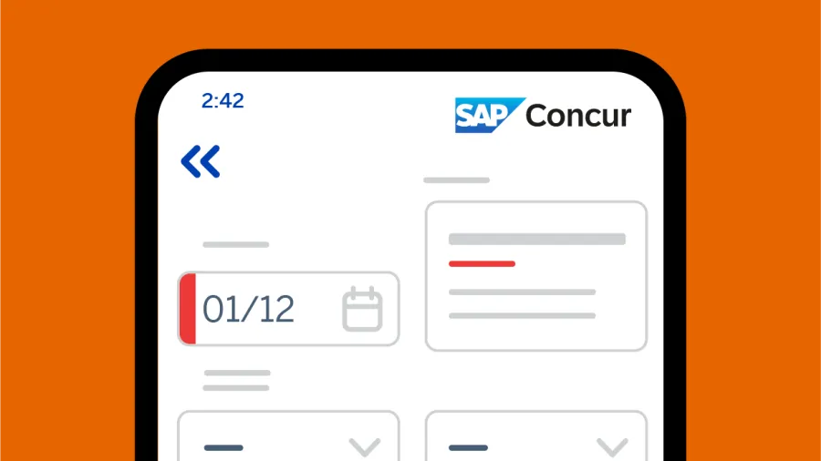 screenshot of app