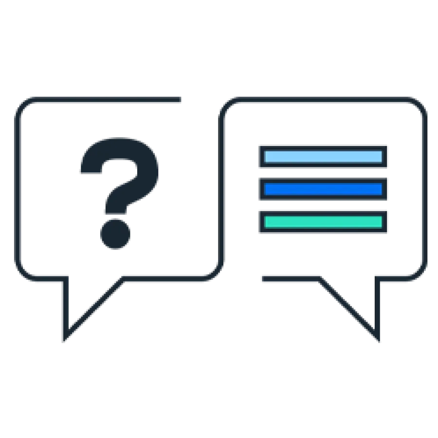 Question and response pictogram