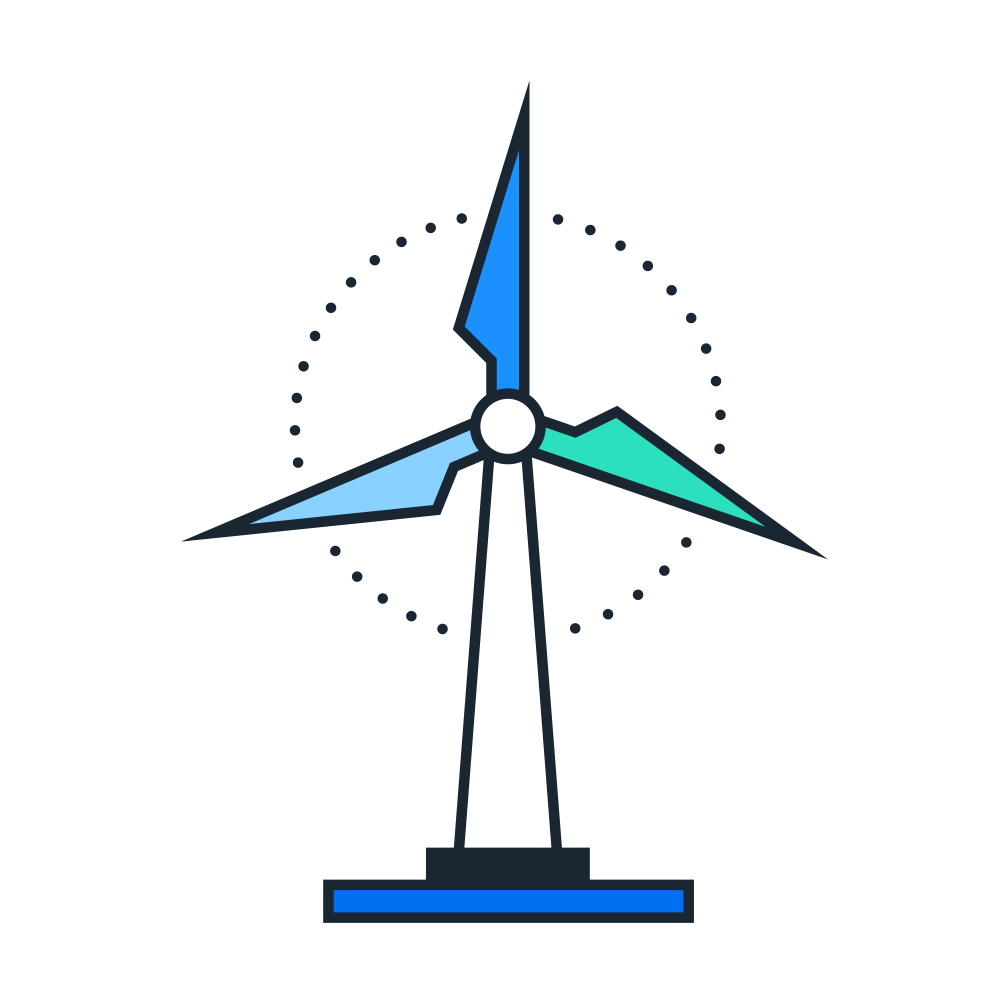 graphic of windmill