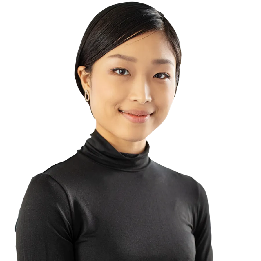 person smiling