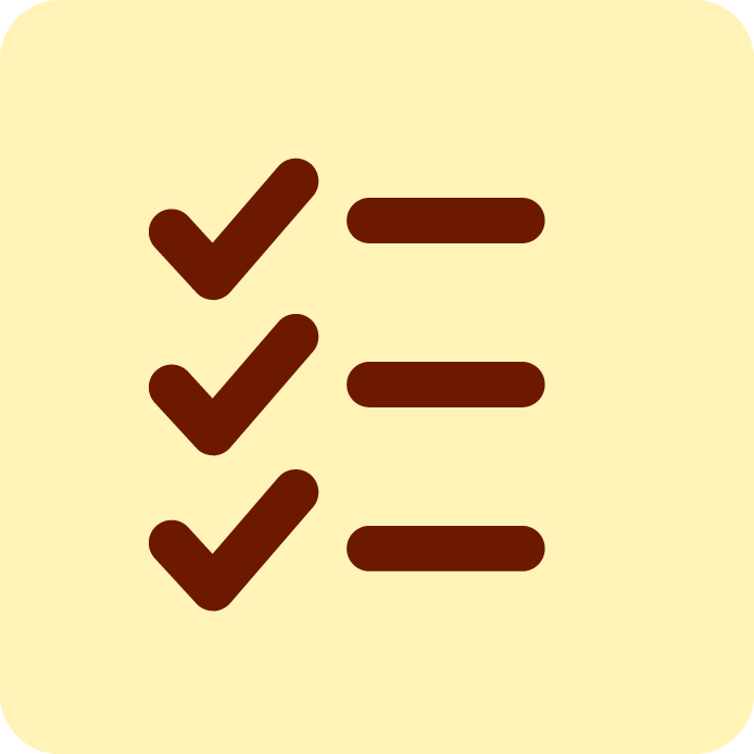 graphic of checklist