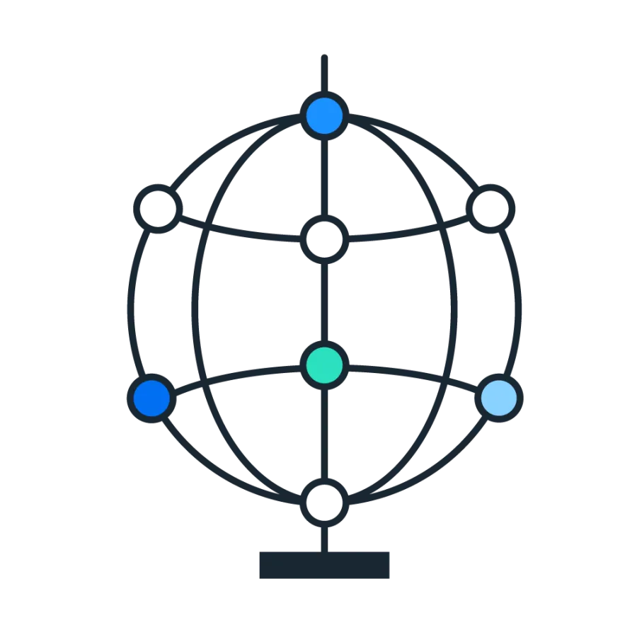 Globe pictogram