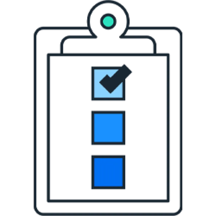 Checklist pictogram