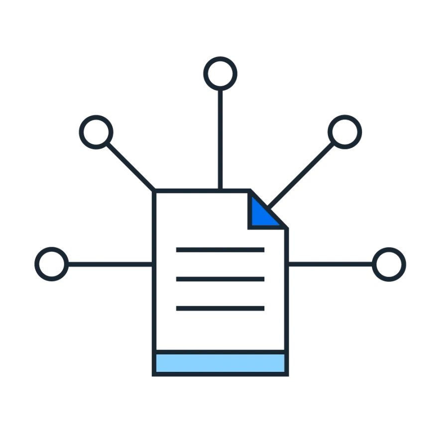 document with spokes