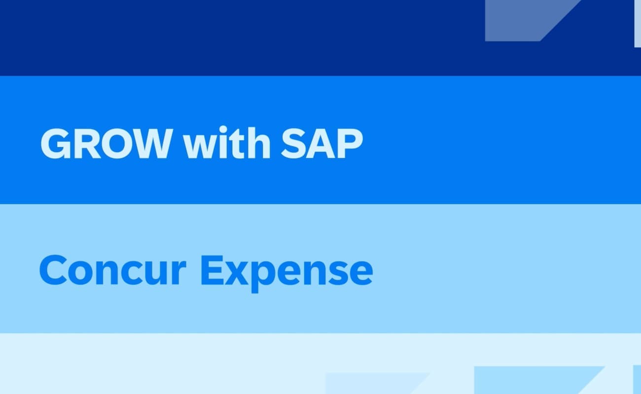 <span>支出管理をシームレスに〜GROW with SAPxConcur Expense</span>
